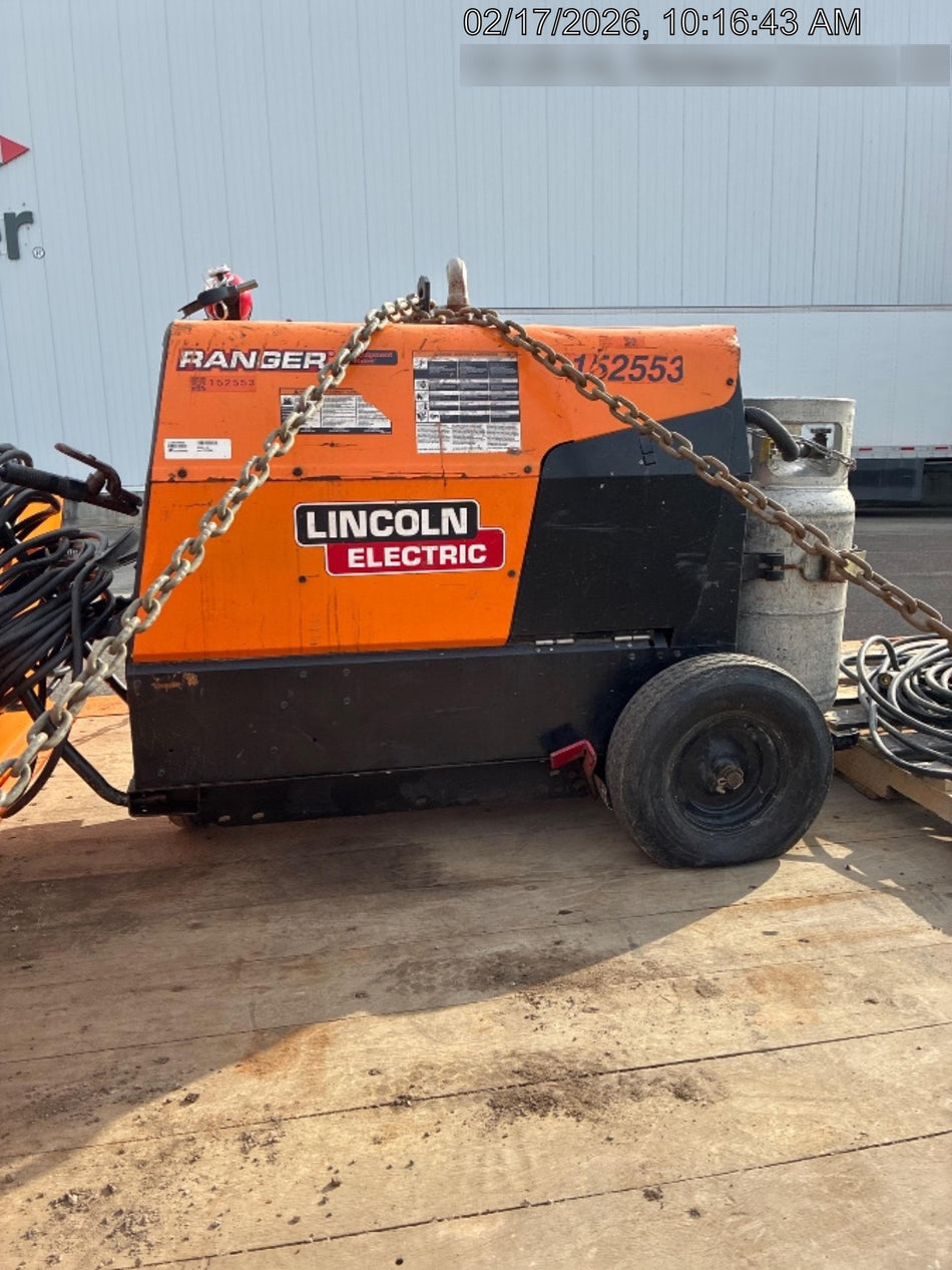 2021 Lincoln Electric Ranger 305 LPG LPG One-Pak (includes undercarriage, tank holder & tank strap) ORANGE
