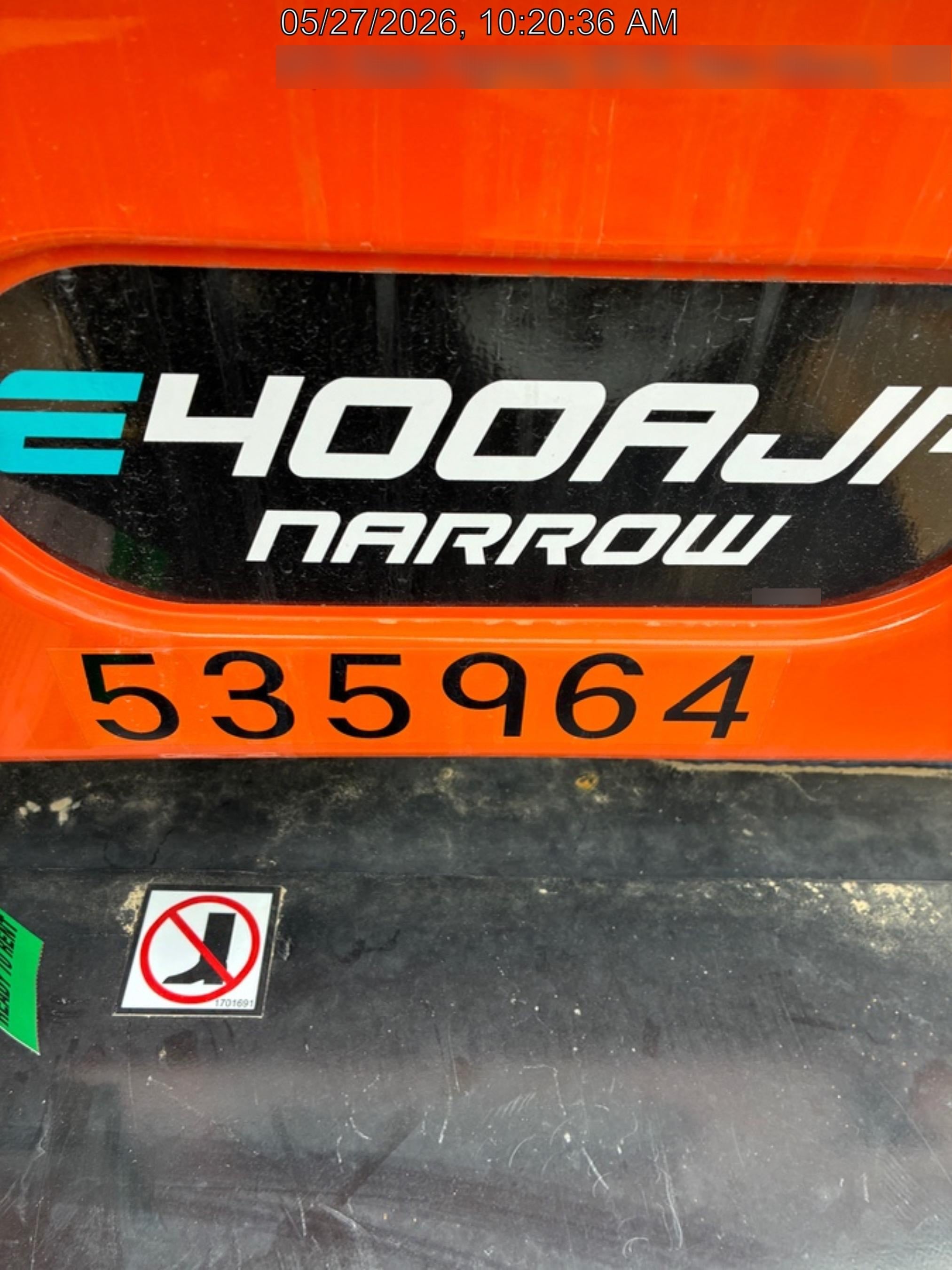 2025 JLG E400AJP Narrow