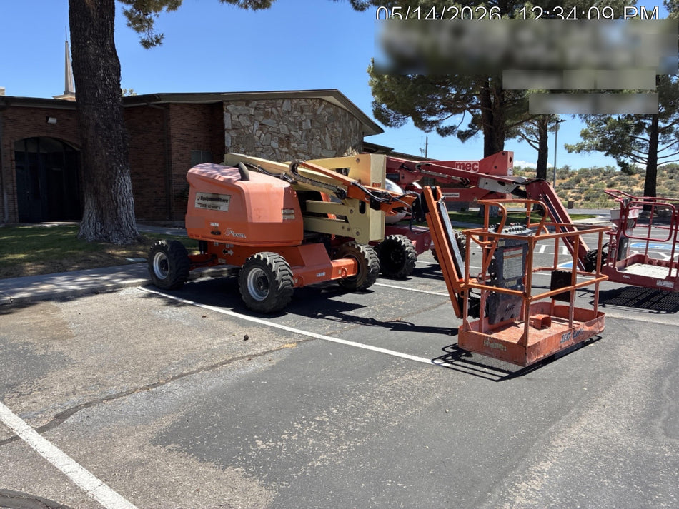 2019 JLG 450AJ Deutz Diesel Engine, Hi Flotation Tires, Welder-Ready Package, Rotating Beacon