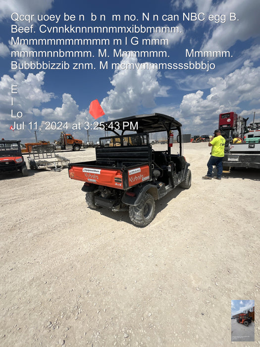 2022 KUBOTA RTV-X1140W-H (Canopy)