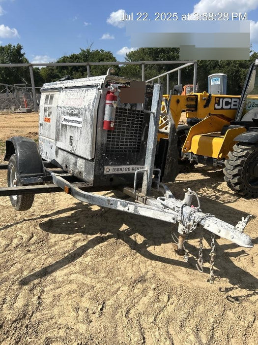 2019 Lincoln Electric Vantage 322 Welder Ready-Pak 3, Two wheel trailer, Fender and Light kit, Cable Rack