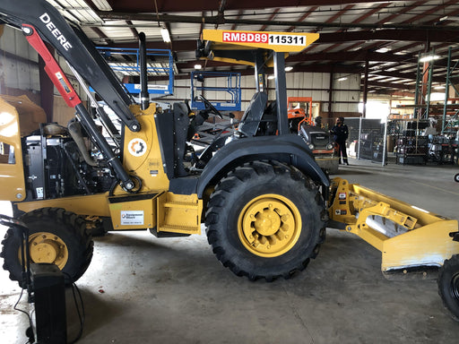 2020 John Deere 210LEP Canopy, 4WD, Second rear hydraulic cylinder, Light Package, Wheel weights