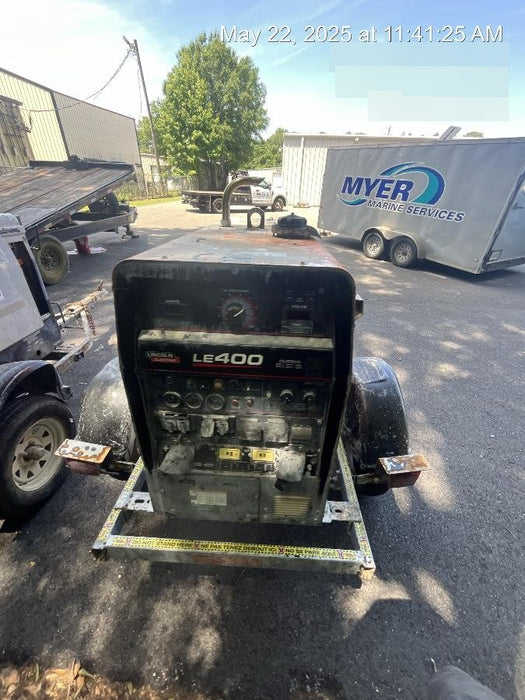 2022 Lincoln Electric LE400 Kubota V1505, Trlr, Cable Rack, Light Kit, ES Decals, T3