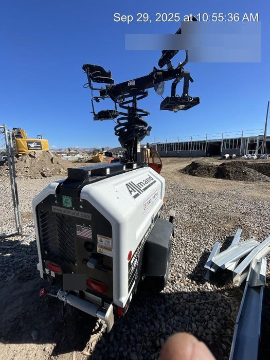 Allmand Bros. Night-Lite Pro II Allmand Night-Lite Pro II Allmand Night-Lite Pro II 8 kW Light Tower w/Kubota Engine, LED Light Package