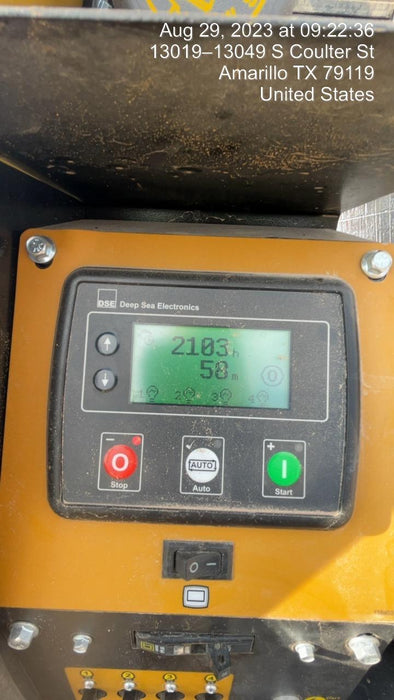 2022 Allmand NLV3GR (4) LED Light Fixture 350W, 23' Vertical Mast, 3kW Prime, Towable, ES Decals, T3