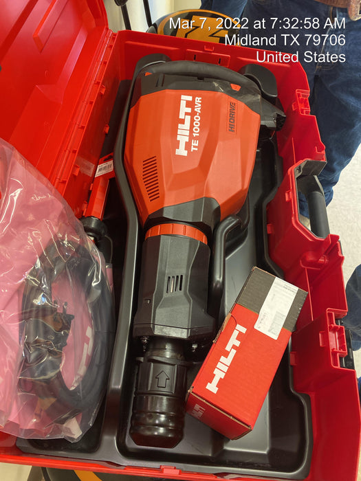 2021 HILTI TE 1000-AVR