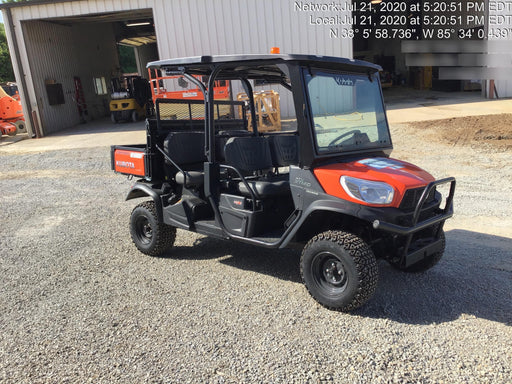 2020 Kubota RTV-X1140W-H 4WD, LED Strobe, Windshield Acrylic Clear, Plastic Canopy, Wire Harness Kit, Backup Alarm