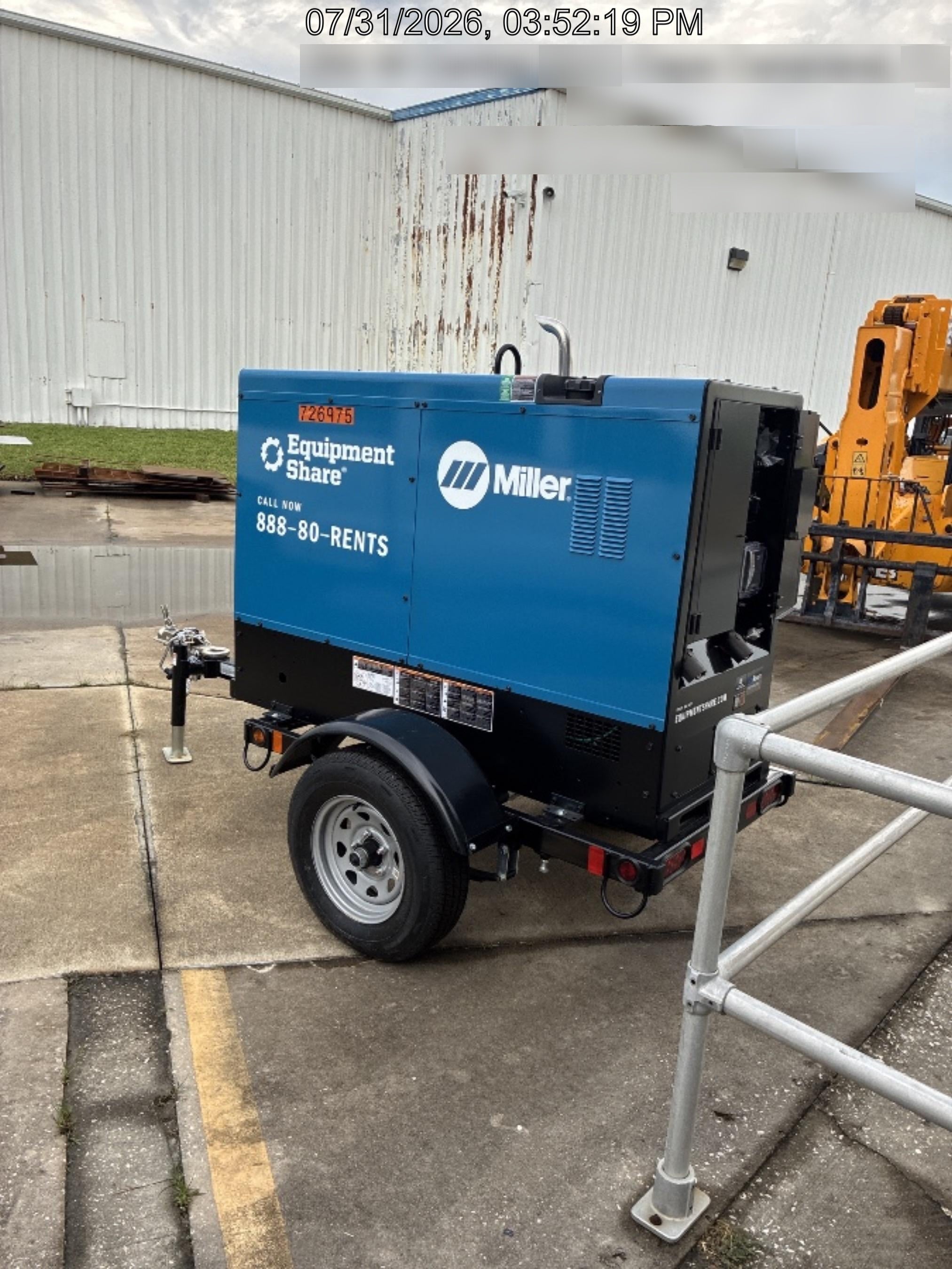 2026 MILLER ELECTRIC BIG BLUE 500