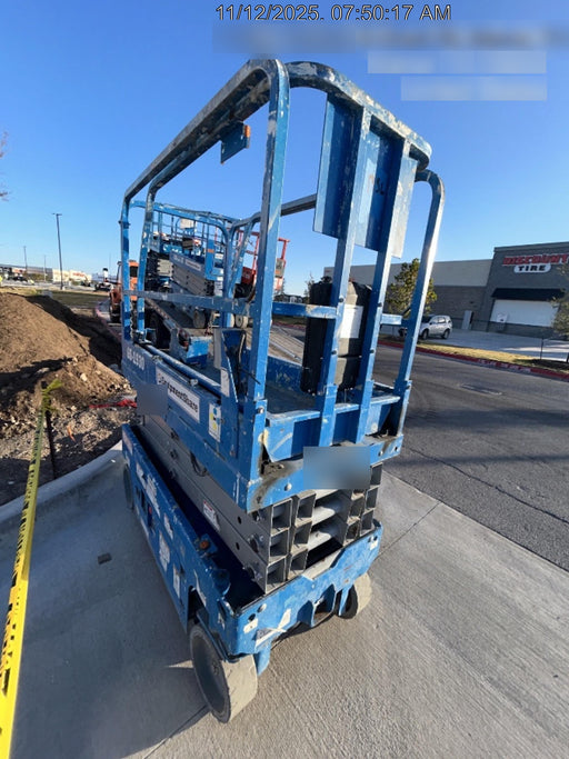 2019 Genie GS-1930 Fixed Rails with Chain Entry