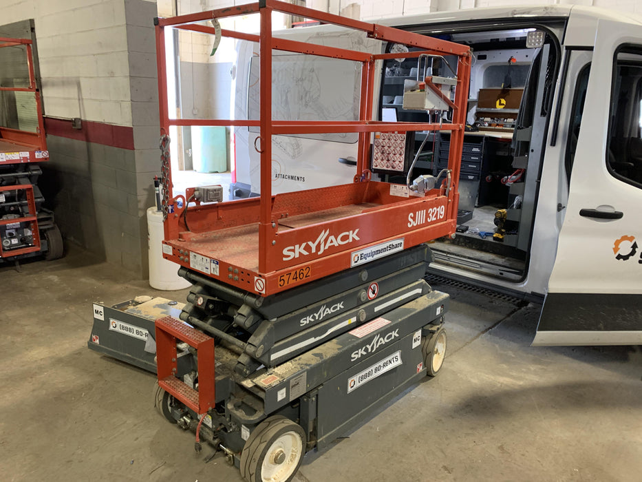 2018 Skyjack SJIII-3219 Standard Rental Specs