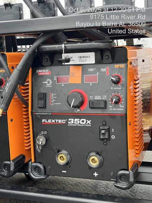 2025 LINCOLN ELECTRIC FLEXTEC 350X