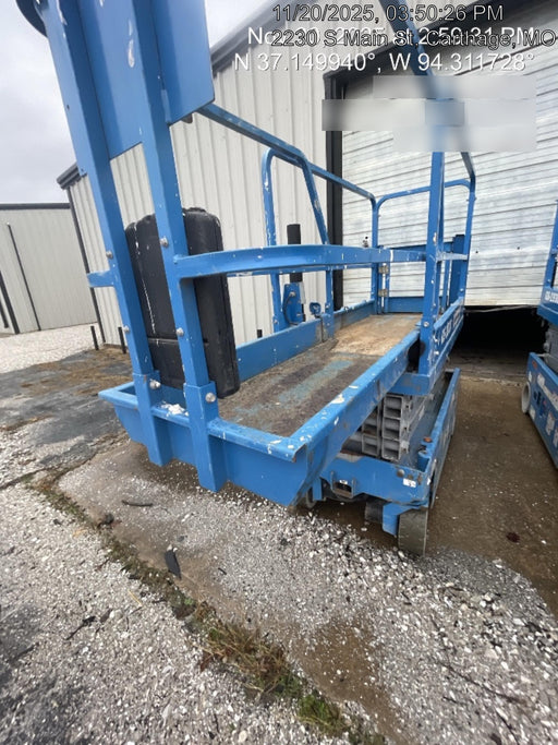 2019 Genie GS-1930 Fixed Rails with Chain Entry