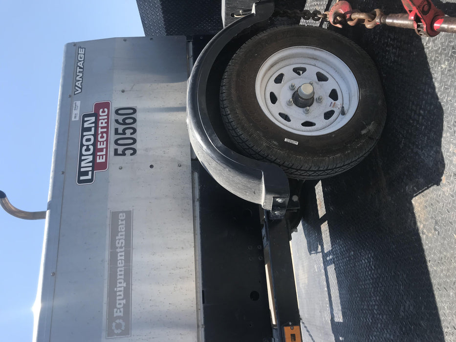 2019 Lincoln Electric Vantage 322 Welder Ready-Pak 3, Two wheel trailer, Fender and Light kit, Cable Rack