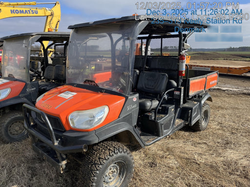2020 Kubota RTV-X1140 4 - Seat UTV, 4WD, Canopy, Standard Rental Specs