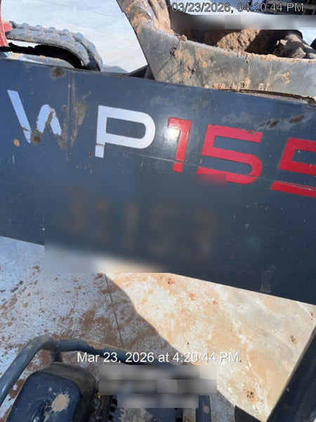 2019 WACKER NEUSON WP1550AW