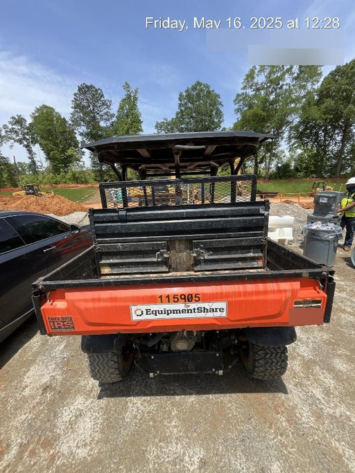 2020 Kubota RTV-X1140W-H 4WD, LED Strobe, Windshield Acrylic Clear, Plastic Canopy, Wire Harness Kit, Backup Alarm