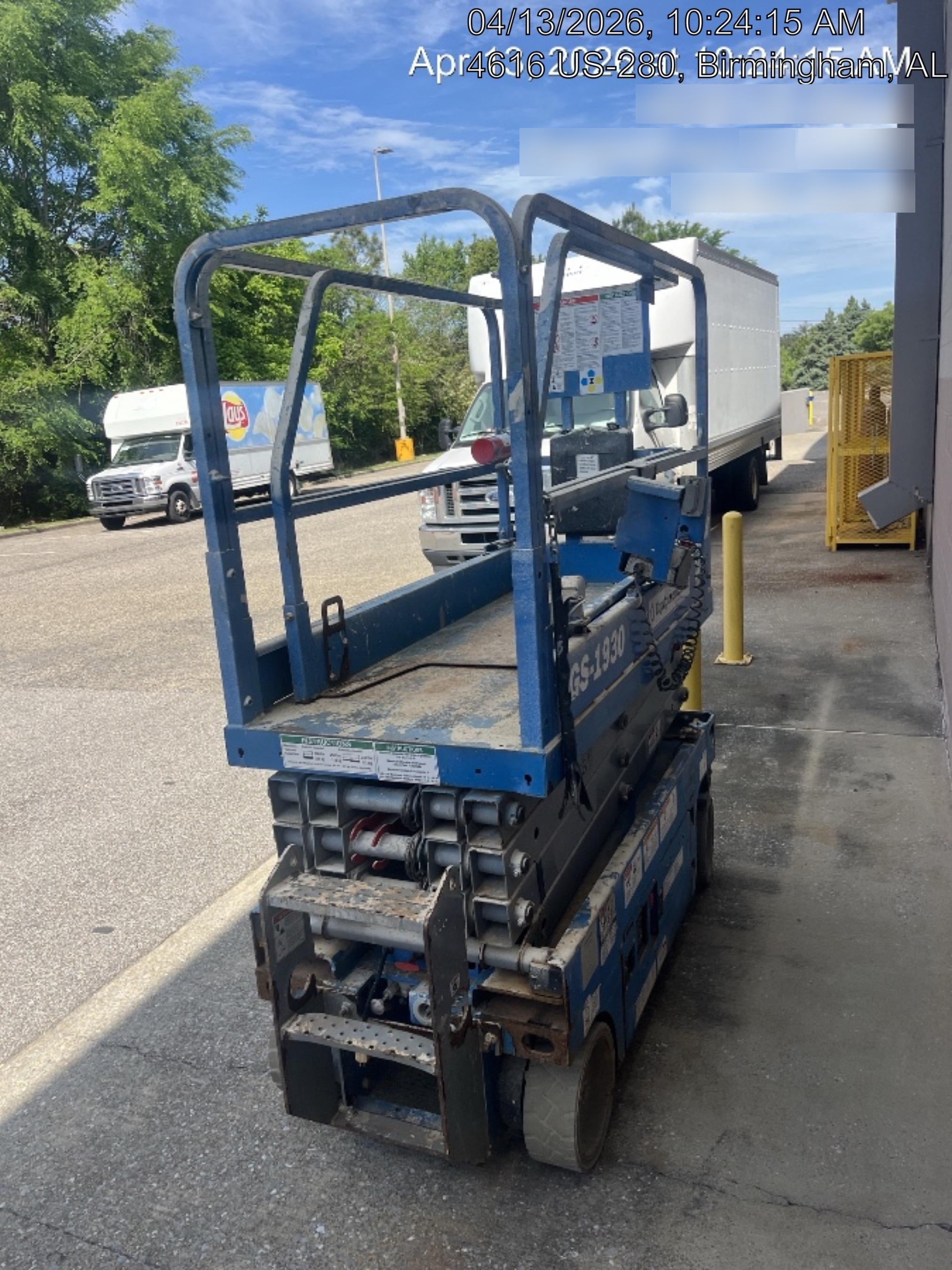 2019 Genie GS-1930 Fixed rails with chain Entry