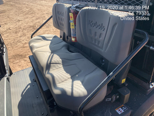 2020 Kubota RTV-X1140W-H Canopy, 4-Seater, Diesel, Windshield Acrylic Clear, LED Strobe, Backup Alarm