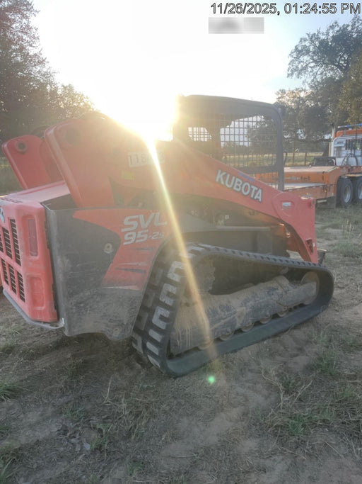 2020 Kubota SVL95-2SHC Cab, Rubber Tracks, Hydraulic Quick Coupler