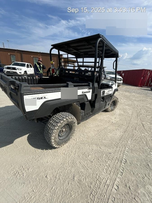 2019 Kawasaki MULE PRO-DX 3 Seater, Standard Options, Backup Alarm, Beacon, Plastic Hard Top, Poly Windshield, Horn Kit