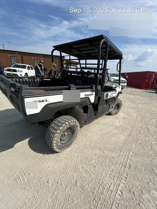 2019 Kawasaki MULE PRO-DX 3 Seater, Standard Options, Backup Alarm, Beacon, Plastic Hard Top, Poly Windshield, Horn Kit