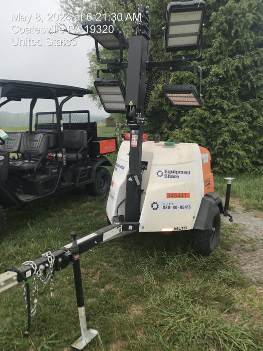 2023 Generac MLT2 Diesel, Flex Switch 120V Input, Powerzone Controller, (4) 320W LED Lights, 4kW Generator, 39.9 Gal Fuel Tank, 2" Ball, T3