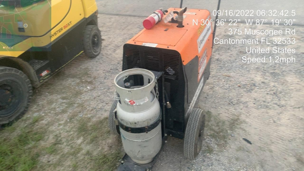 2021 Lincoln Electric Ranger 305 LPG LPG One-Pak (includes undercarriage, tank holder & tank strap) ORANGE