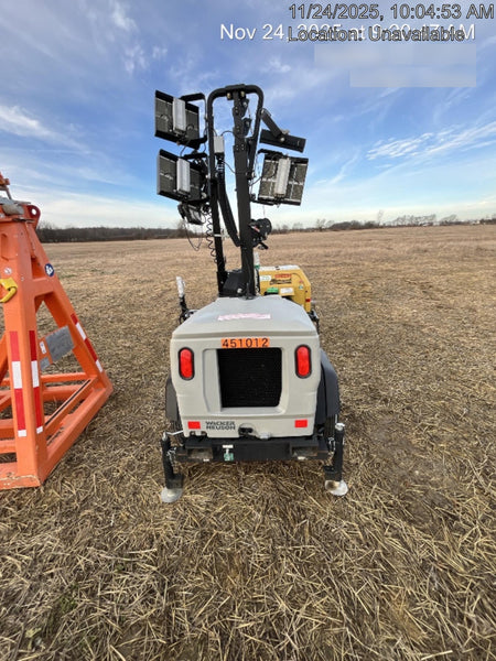 2024 Wacker Neuson LTT4 Diesel, Kohler KDW702, Deep Sea Controller, Auto Start, LED 320W, Bypass Outlet, T3