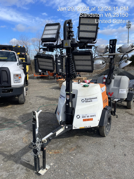 2023 Generac MLT2 Diesel, Flex Switch 120V Input, Powerzone Controller, (4) 320W LED Lights, 4kW Generator, 39.9 Gal Fuel Tank, 2" Ball, T3