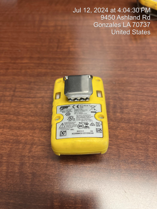 2022 BW TECHNOLOGIES BWC2-H