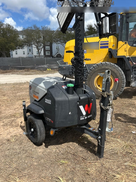 2024 Wacker Neuson LTT4 Diesel, Kohler KDW702, Deep Sea Controller, Auto Start, LED 320W, Bypass Outlet, T3