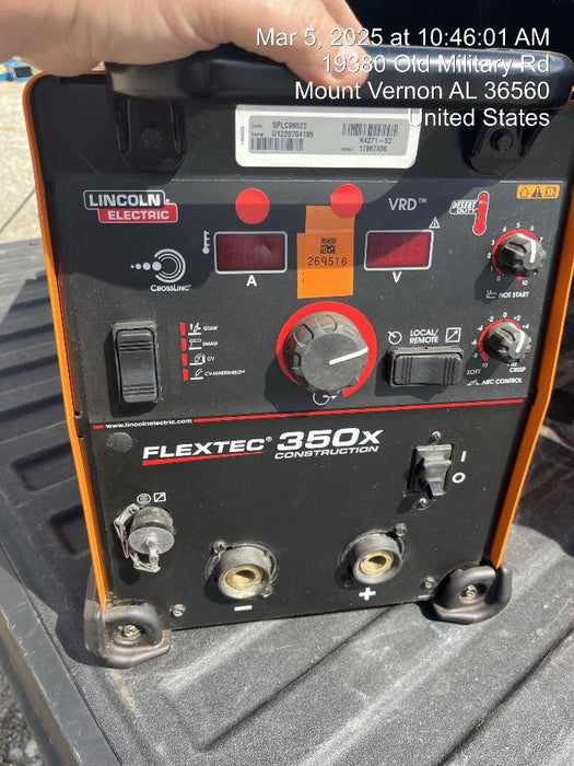 2022 LINCOLN ELECTRIC FLEXTEC 350X