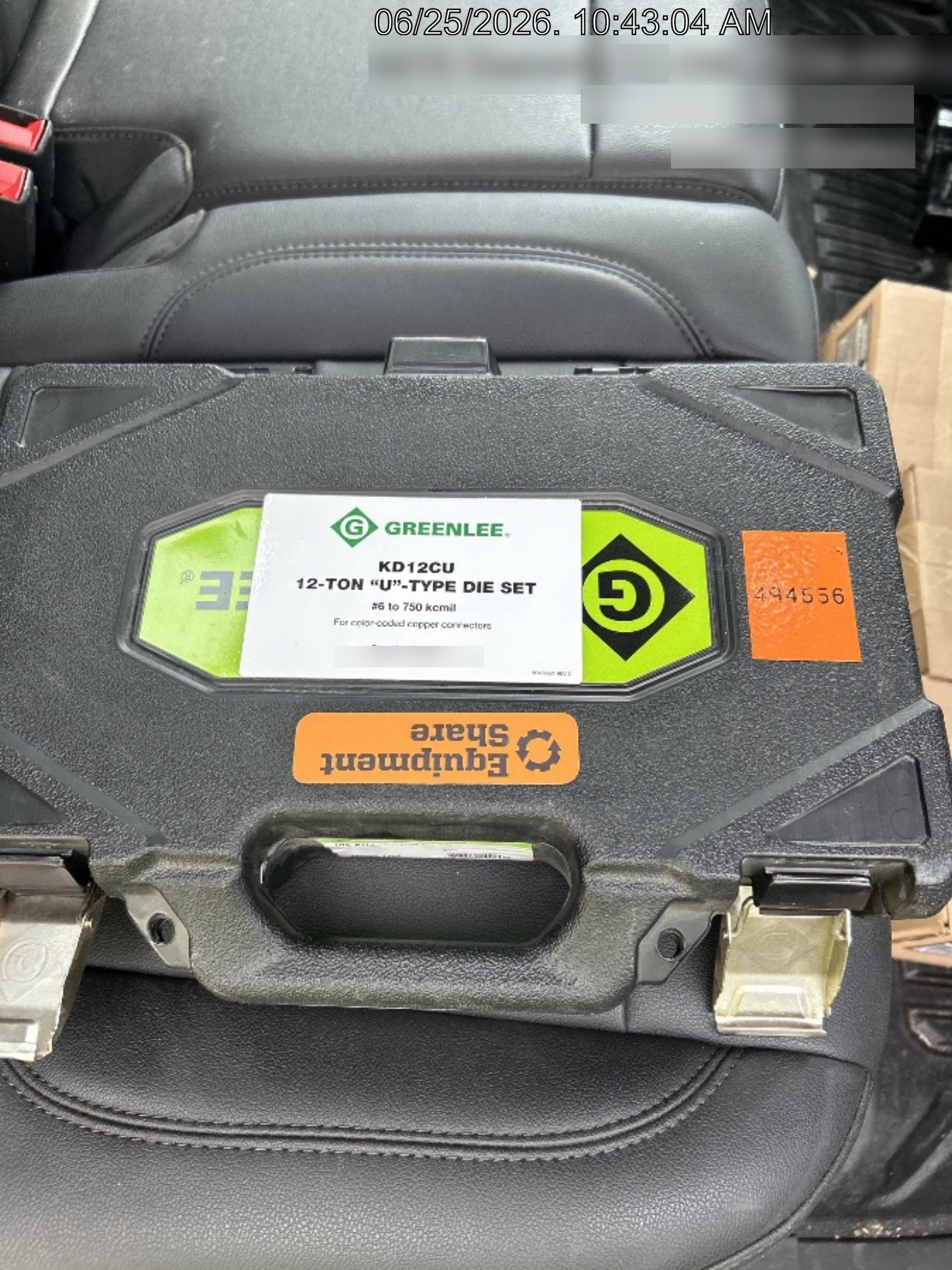 2025 GREENLEE KD12CU