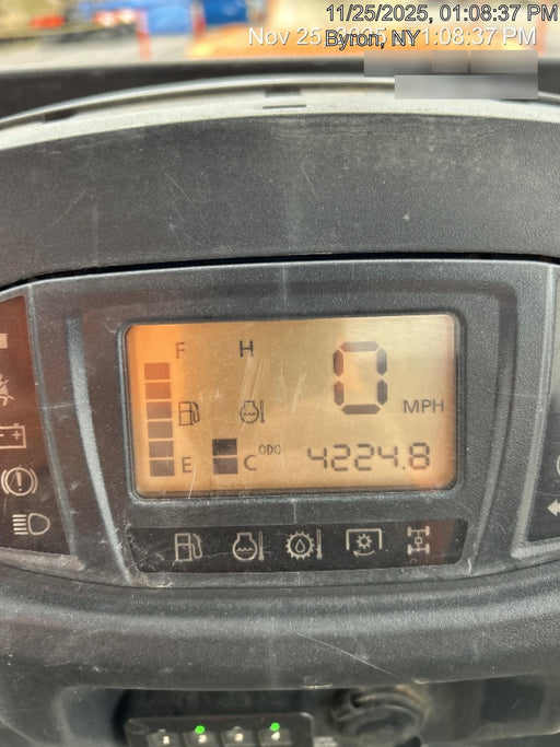 2021 Kubota RTV-X1140W-H Plastic Canopy, Windshield Acrylic Clear, LED Strobe Light, Wire Harness Kit, Back up Alarm