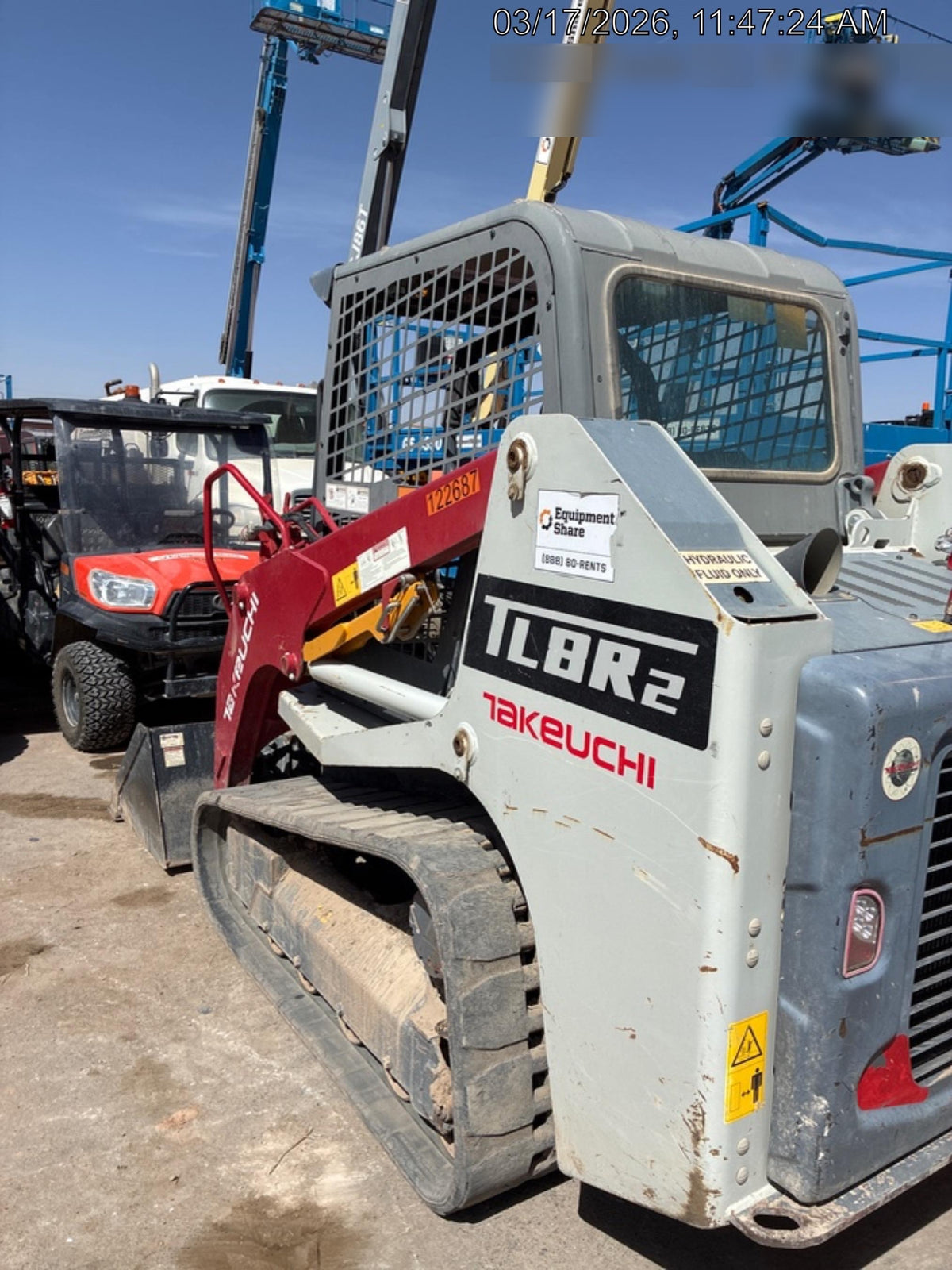 2020 TAKEUCHI TL8R2-R