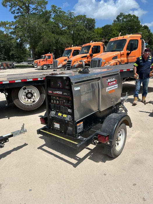 2024 Lincoln Electric LE400 Kubota V1505, Trlr, Cable Rack, Light Kit, ES Decals, T3