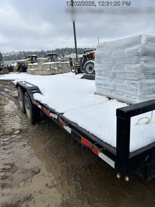 2024 TEXAS PRIDE TRAILERS 21' Lowboy Gravity Tilt Bed 14K Bumper Pull Trailer