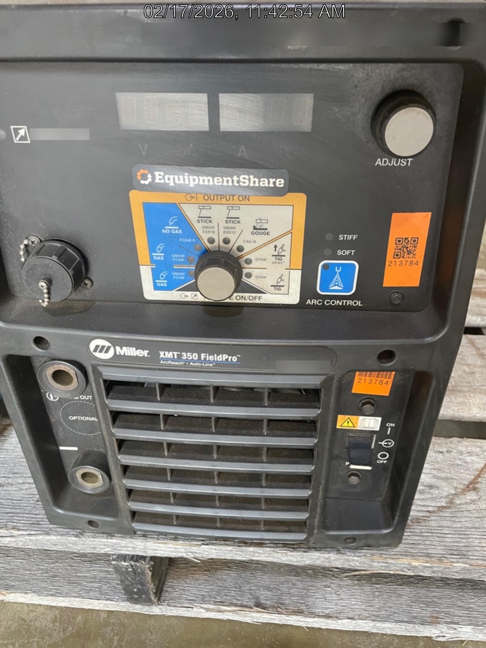 2021 MILLER ELECTRIC XMT 350