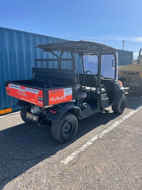 2021 Kubota RTV-X1140W-H Plastic Canopy, Windshield Acrylic Clear, LED Strobe Light, Wire Harness Kit, Back up Alarm