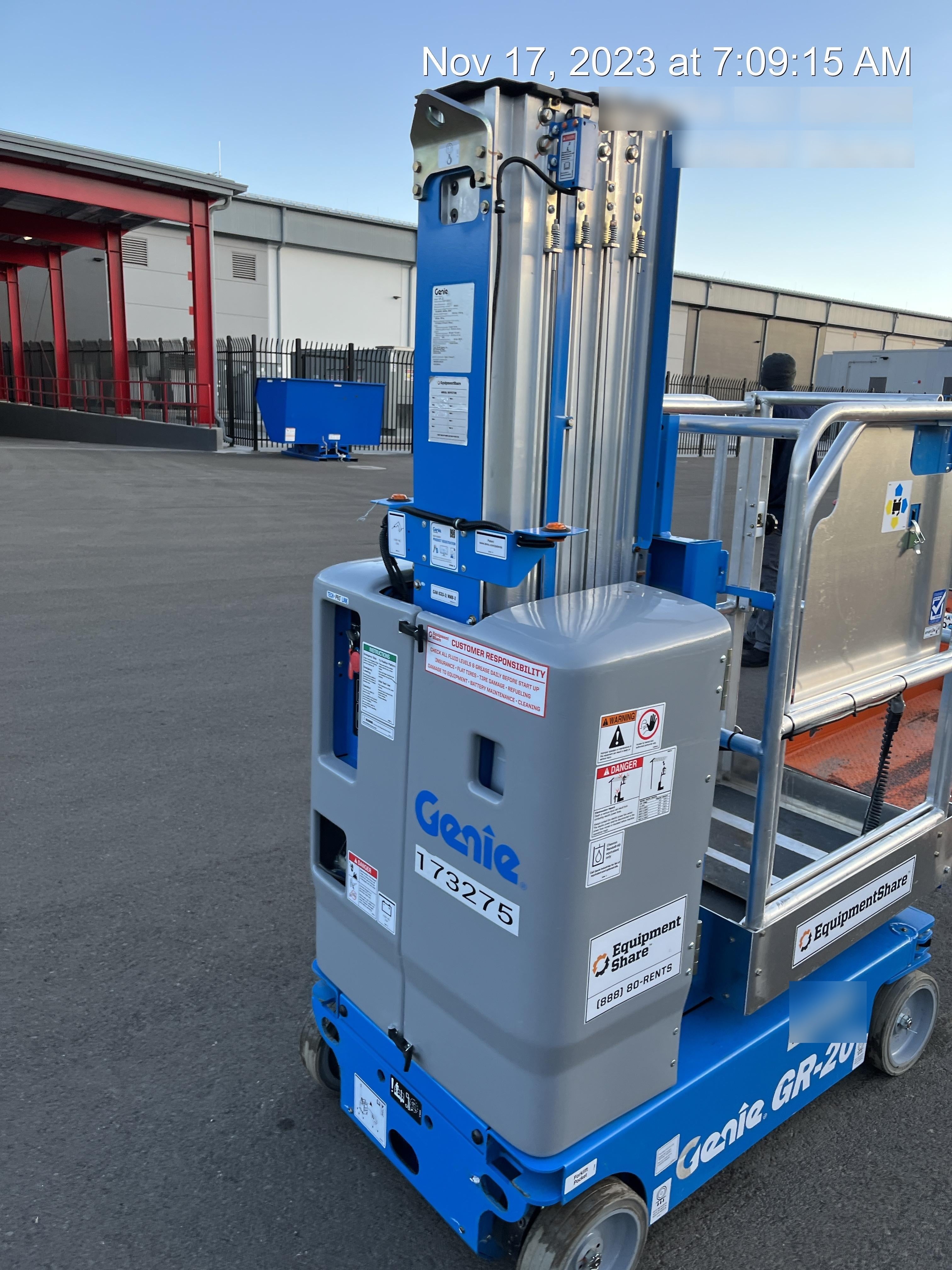 2021 GENIE GR-20