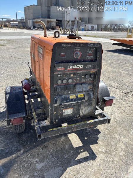 2022 Lincoln Electric LE400 Kubota V1505, Trlr, Cable Rack, Light Kit, ES Decals, T3