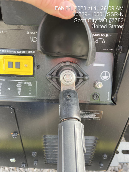 2022 Lincoln Electric LE400 Kubota V1505, Trlr, Cable Rack, Light Kit, ES Decals, T3