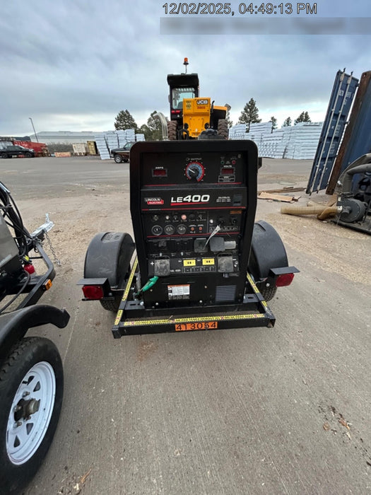 2024 Lincoln Electric LE400 Kubota V1505, Trlr, Cable Rack, Light Kit, ES Decals, T3