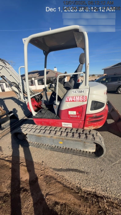 2021 TAKEUCHI TB250-2