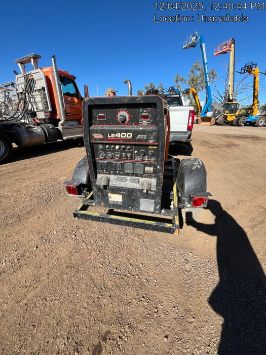 2023 Lincoln Electric LE400 Kubota V1505, Trlr, Cable Rack, Light Kit, ES Decals, T3