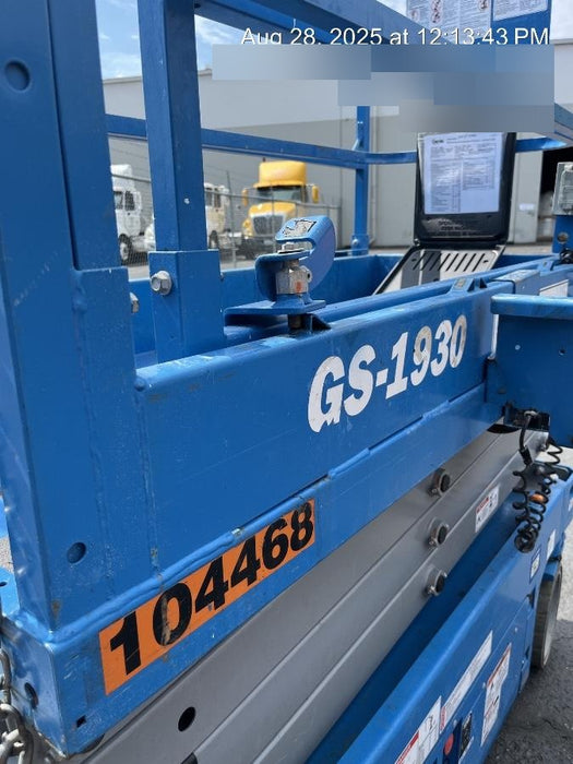 2020 Genie GS-1930 Standard Machine, 800W Inverter