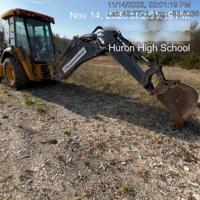 2020 John Deere 310LEP Cab/Heat/Air, 4WD, Standard Stick, Pilot Controls, 2 Way Hydraulics, TAG Manual QC