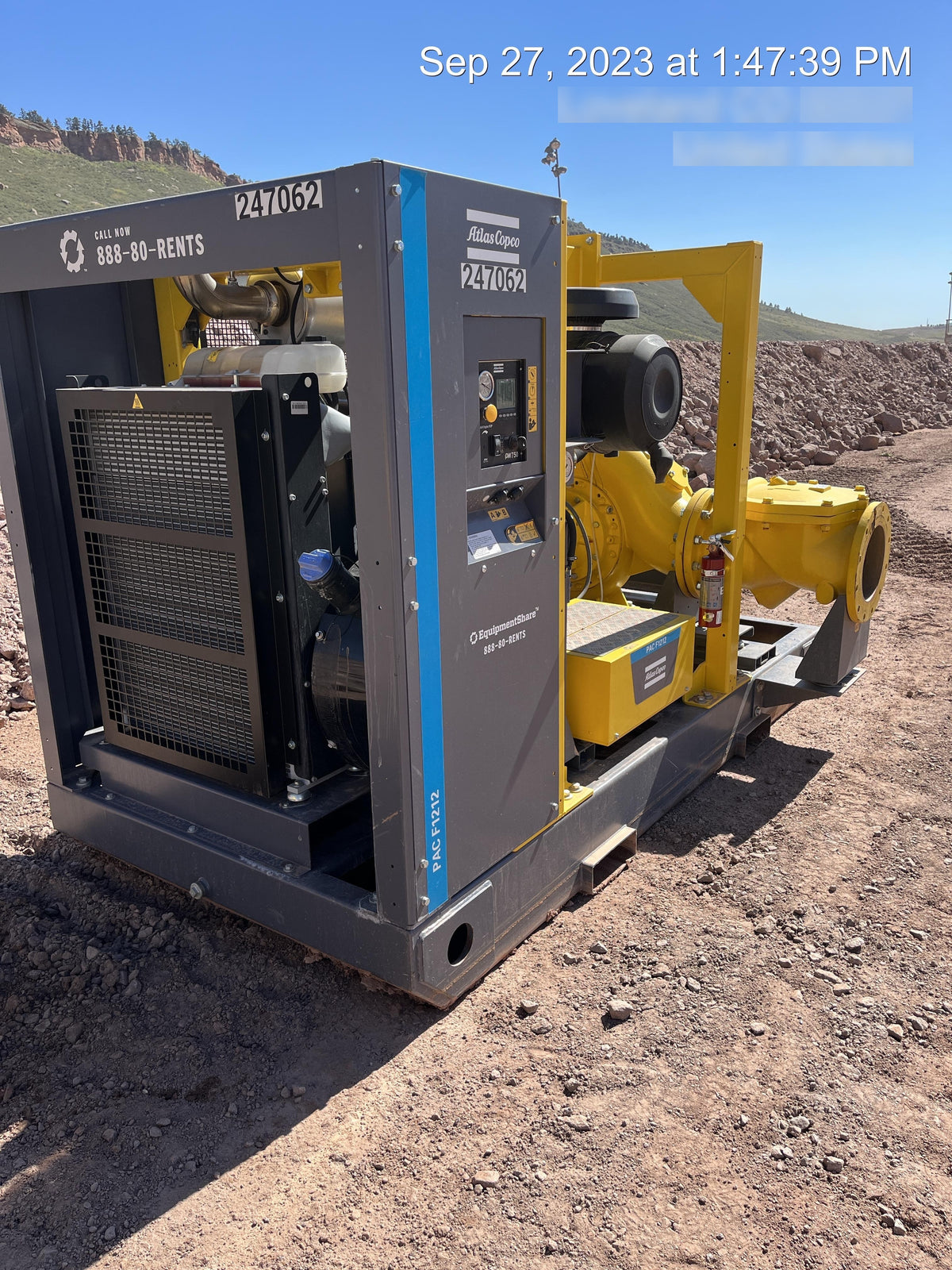 2022 ATLAS COPCO PAC F1212 VD