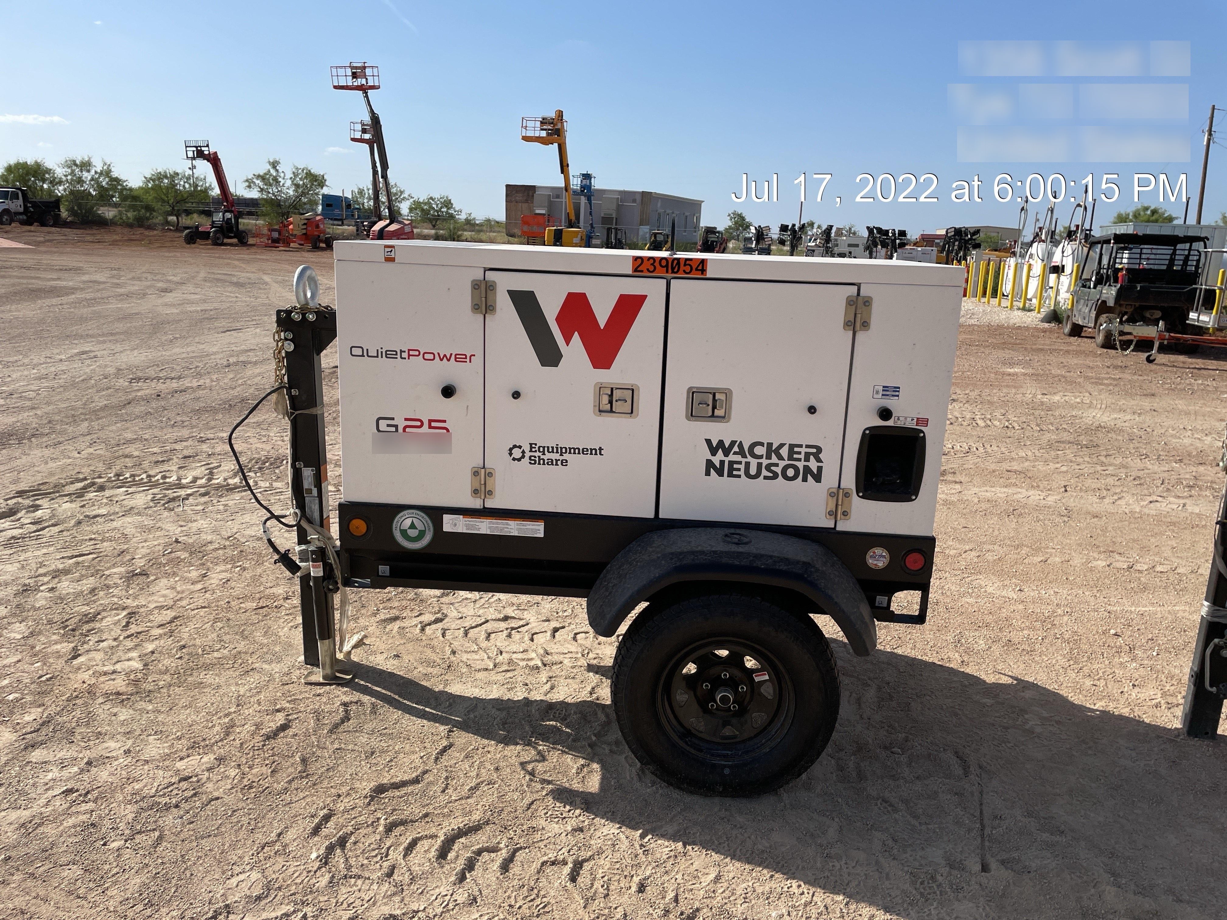 2022 WACKER NEUSON G25