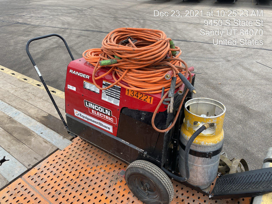 2021 Lincoln Electric Ranger 305 LPG Kohler One-Pak